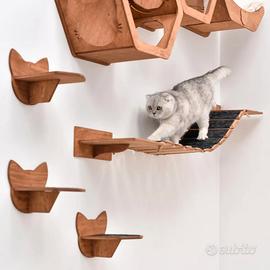 Mensola da parete per gatti