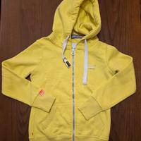 Felpa con cappuccio e zip uomo The Superdry Label 