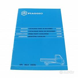 Variante catalogo parti di ricambio Piaggio Ape Ma