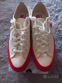 Scarpe Converse x comme des garçons 