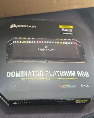 corsair dominator platinum 2x32fb 64gb ddr5 5600