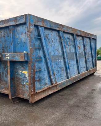 CONTAINER SCARRABILE USATO A CIELO APERTO