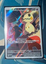 Mimikyu del Team Rocket 238/217 carta Pokémon
