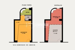 NEGOZIO UNA LUCE IN POSIZIONE ECCELLENTE
