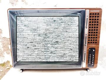 TV Telefunken vintage tubo brionvega modernariato