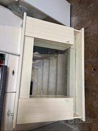 Specchio da bagno con Sportelli - Buone condizioni
