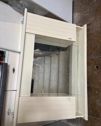 Specchio da bagno con Sportelli - Buone condizioni