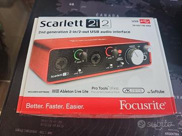 Focusrite Scarlett 2i2 2nd Gen