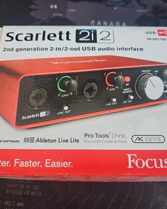 Focusrite Scarlett 2i2 2nd Gen