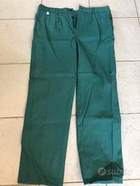 PANTALONI INVERNALI VERDI