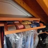 stupendo mobile cabina armadio legno noce 