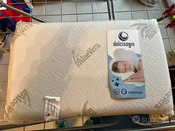 Cuscino bambino dolci sogni antisoffoco nuovo