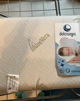 Cuscino bambino dolci sogni antisoffoco nuovo