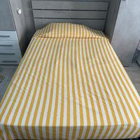 Letto contenitore 1 piazza e mezza Light Grey