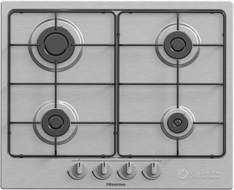 Hisense Piano Cottura a gas 4 fuochi, nuovo
