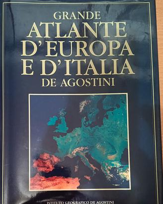 Grande Atlante d'Europa e d'Italia - De Agostini  