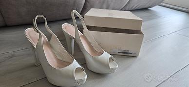 scarpe décolleté sposa 