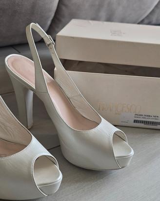 scarpe décolleté sposa 