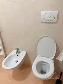 Sanitari sospesi e lavandino