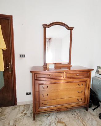 Credenza con specchio