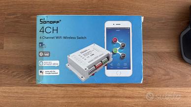 Sonoff 4 channel compatibile con Alexa