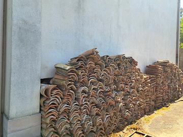 Coppi antichi terracotta e tegole marsigliesi