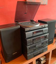 Impianto stereo completo Pioneer vintage