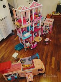 Casa sogni camper armadio bici motorino Barbie