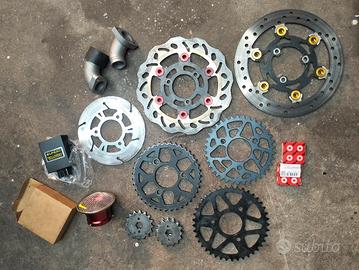 pitbike accessori dischi corone