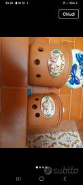 contenitori per aglio e cipolla in terracotta