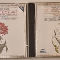 2 CD Mozart concerti per pianoforte Archiv Produkt