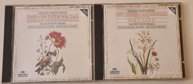 2 CD Mozart concerti per pianoforte Archiv Produkt