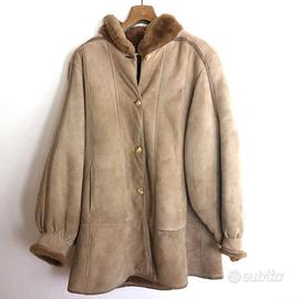 CAPPOTTO MONTONE DONNA 46 ANNI 90 ENTREFINO SPAGNA