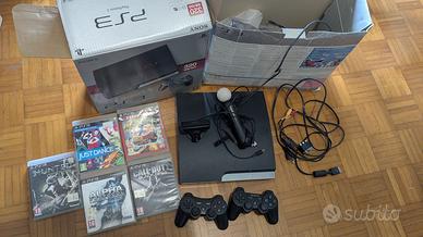 PlayStation3 + Chitarra guitar hero + giochi