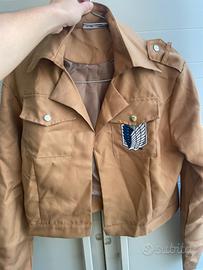Giacca cosplay del corpo di attack on titan
