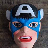 CAPITAN AMERICA Maschera di Carnevale Marvel 1985