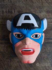 CAPITAN AMERICA Maschera di Carnevale Marvel 1985