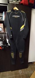 Muta umida sub Cressi 5mm Taglia XL