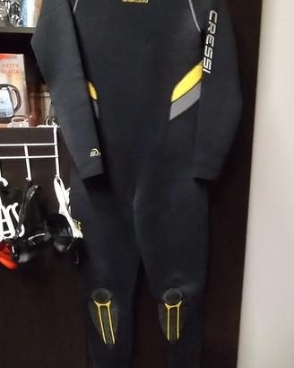 Muta umida sub Cressi 5mm Taglia XL