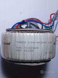 TRASFORMATORE TOROIDALE PER CELESTION ACTIVE