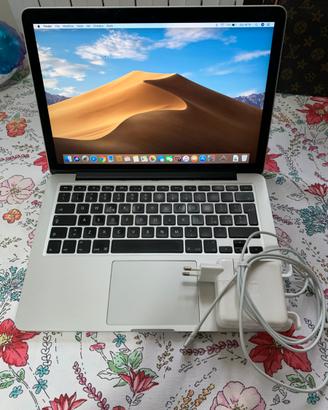 MacBook pro 13/p retina ssd 500/ rsm 8gb bat. Nuov