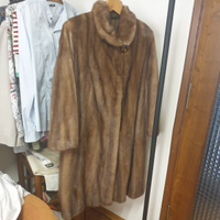 Cappotto di visone naturale