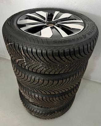 Gomme 4 stagioni e Cerchi VW da 16"