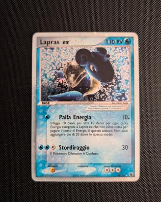 Carta Pokémon Lapras ex Holo 99/109 ITA