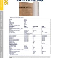 3 Rotoli Tessuto Freno Vapore 160g
