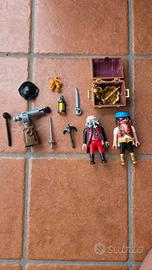 playmobil set pirati e cavaliere 