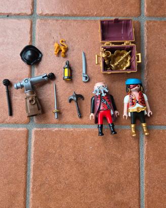 playmobil set pirati e cavaliere 