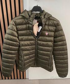 Piumino Guess Donna Verde Oliva - Nuovo