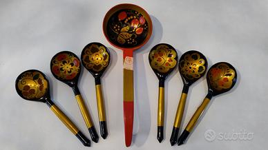 Set mestoli artigianali Made in URSS