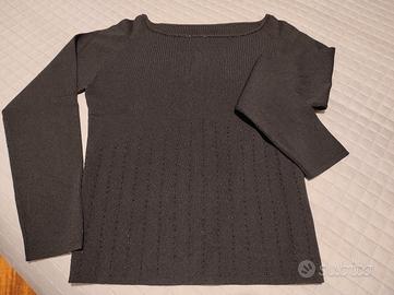 Maglia in viscosa nera. Taglia M. Blunauta 